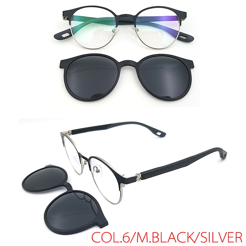 good sale nice model metal optical  magnet clip on eyewear frame