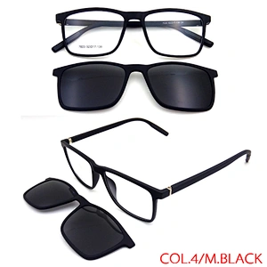 new optical tac lens reading clip on glasses frame with magnetic