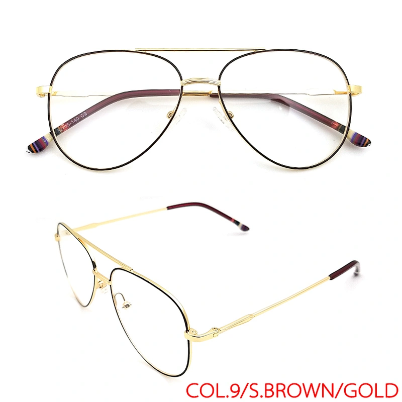 Wholesale Metal Optical Man Woman Square High Quality Glasses Eyeglasses Frame