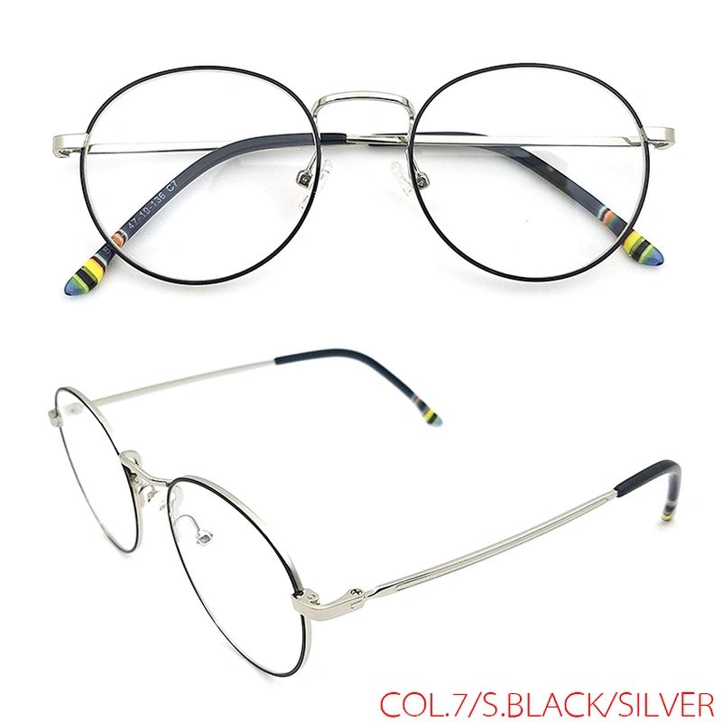 Eyeglasses Wholesale Anti Blue Light Metal Eyewear Optical Frame In China