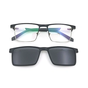 2019 new model metal clip on sunglasses with tac polarized
