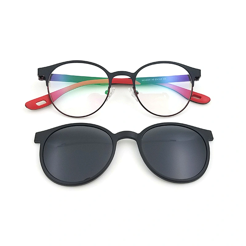 good sale nice model metal optical  magnet clip on eyewear frame