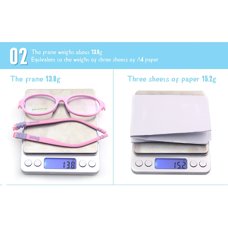 new fashion design boy frame high quality girl Silica gel kids optical  eyeglasses