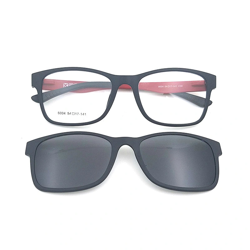 2019 hot sale new design ultem clip on sunglasses  megnet eyewear