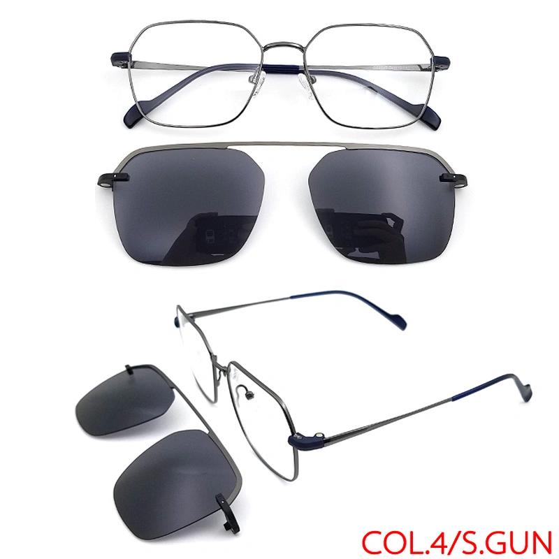 new arrived Clip-on Frame Eyeglasses Magnetic Polarized Imax 3d Clip On Glasses