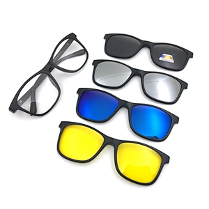 set clip on glasses with bag holiday sunglasses ready stock custom logo