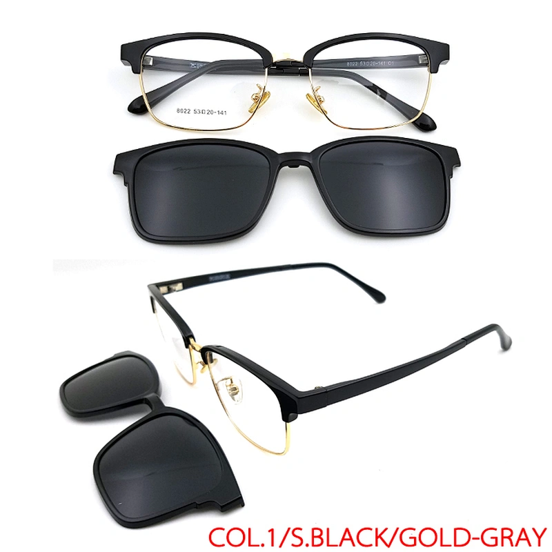 classic model arrived magnetic optical frame with TAC polarized sunglasses