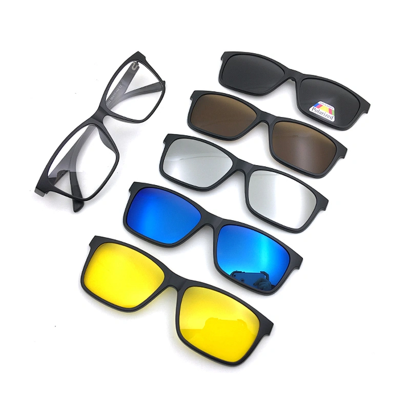Clip On Sunglasses Optical Frame Eyewear Computer Anti Blue Light Glasses