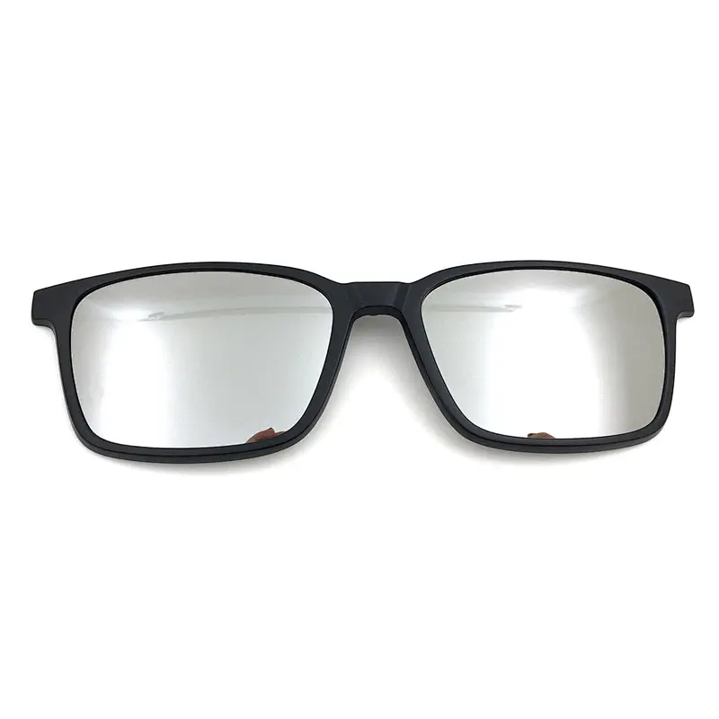Night Optical Vision Yellow Driving Sunglasses Frame Eyewear Clip On Glasses