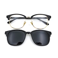 new arrived metal with ULTEM mix clip on glasses with TAC lens optical frame