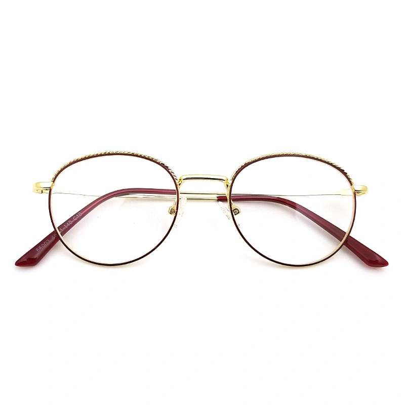 Optical Anti blue Light Blocking Eye metal Eyeglasses Glasses Frame