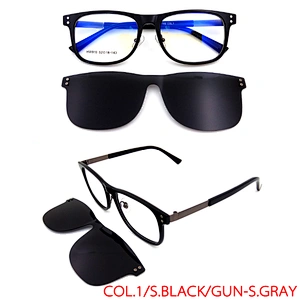 new arrived italy design ultem optical frame magnetic clip on glasses wholesale