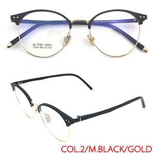 shipping high quality utlem Frame Optical Glasses Black Eye Eyeglasses Myopia