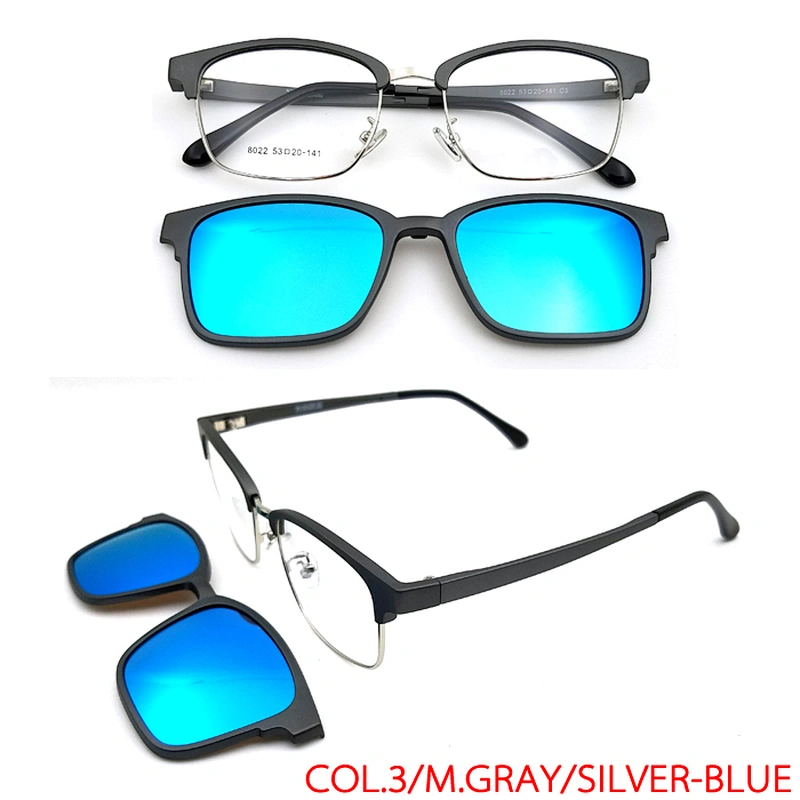 classic model arrived magnetic optical frame with TAC polarized sunglasses