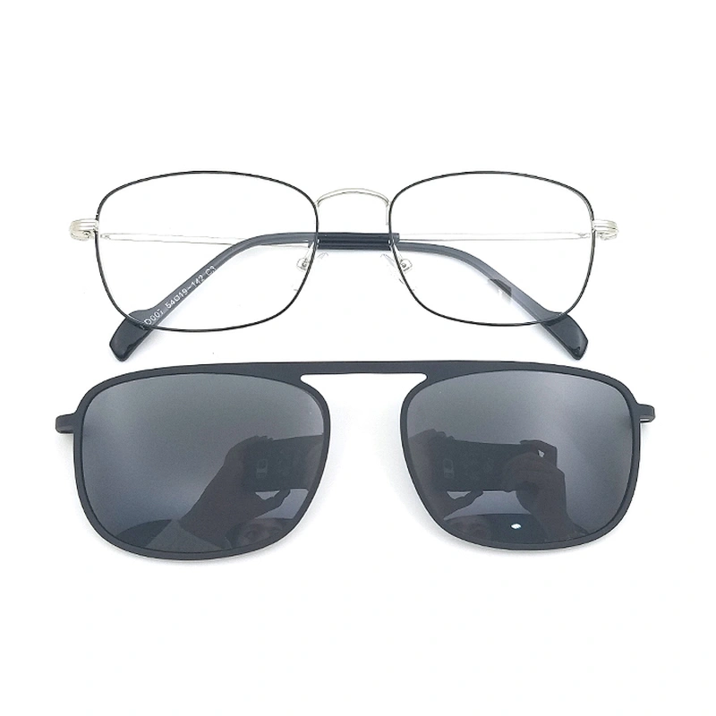 high quality polarized UV400 customer logo optical clip on eyeglasses