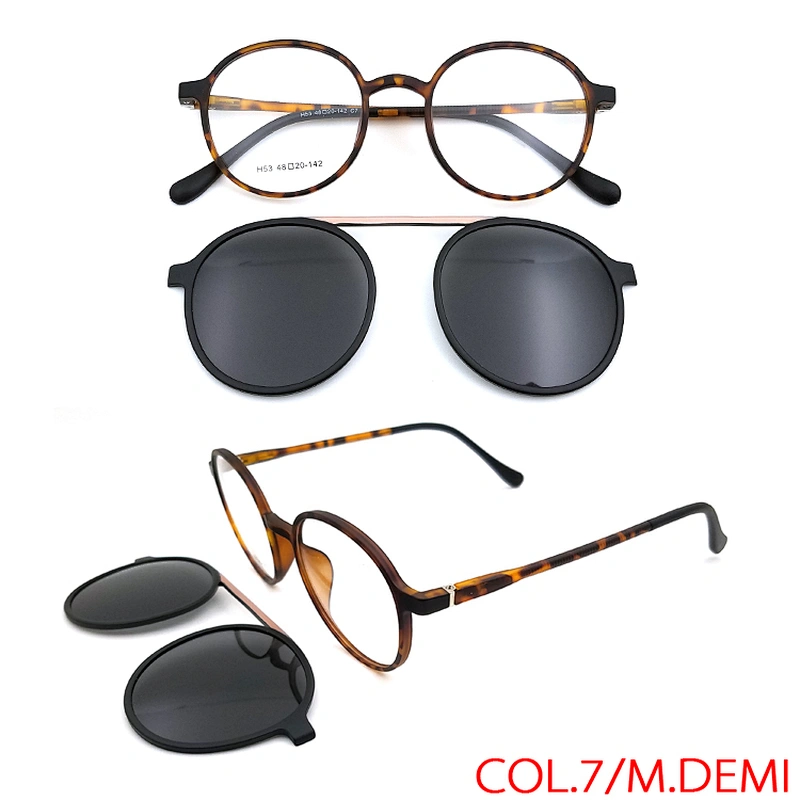 new model cheap cost clip on optical eyewear frame ready spot