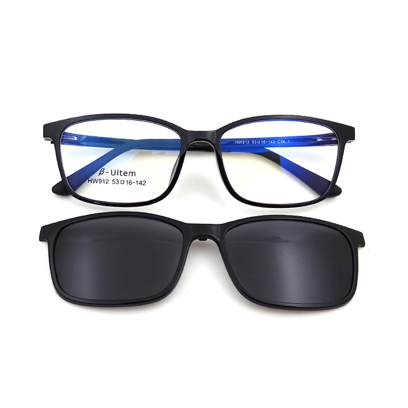 new design high quality clip on eyewear sunglasses with polarized for driver