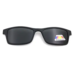 new fashion design night vison driving polraized sunglasses with clips