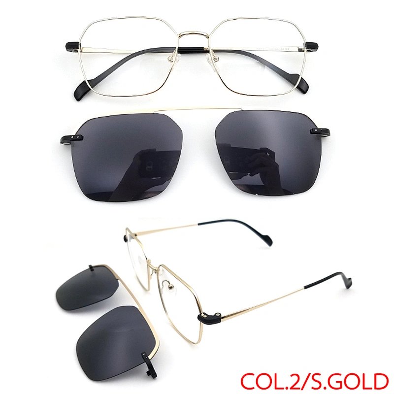 new arrived Clip-on Frame Eyeglasses Magnetic Polarized Imax 3d Clip On Glasses