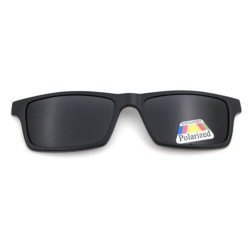 High quality magnetic clip on glasses fashion sunglasses polarized TR90 frame