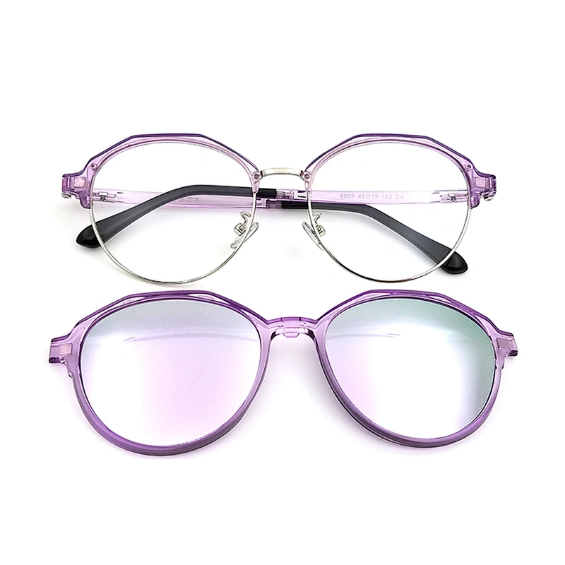 shenzhen factory produce high quality clip on glasses new model eyewear
