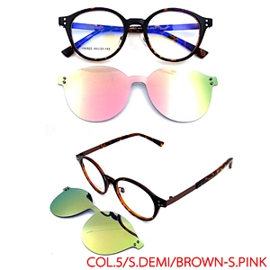 Polarized Mirror Manufacturing tr90 ultem optical Magnetic Sunglasses Clip On