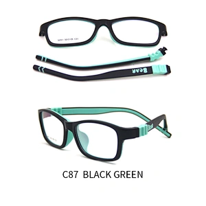 high quality kids Silica gel children's glasses eyewear frame ready stock