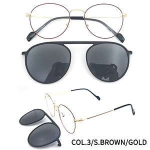 high quality hot selling new design optical eyewear frame clip on glasses