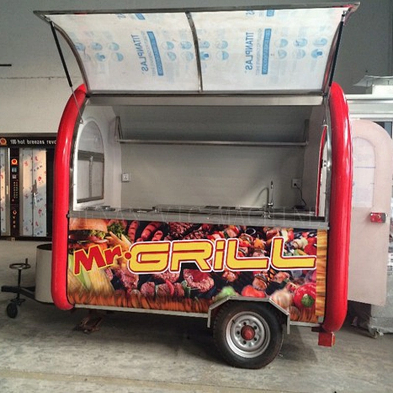 China mobile food cart for sale VL-001