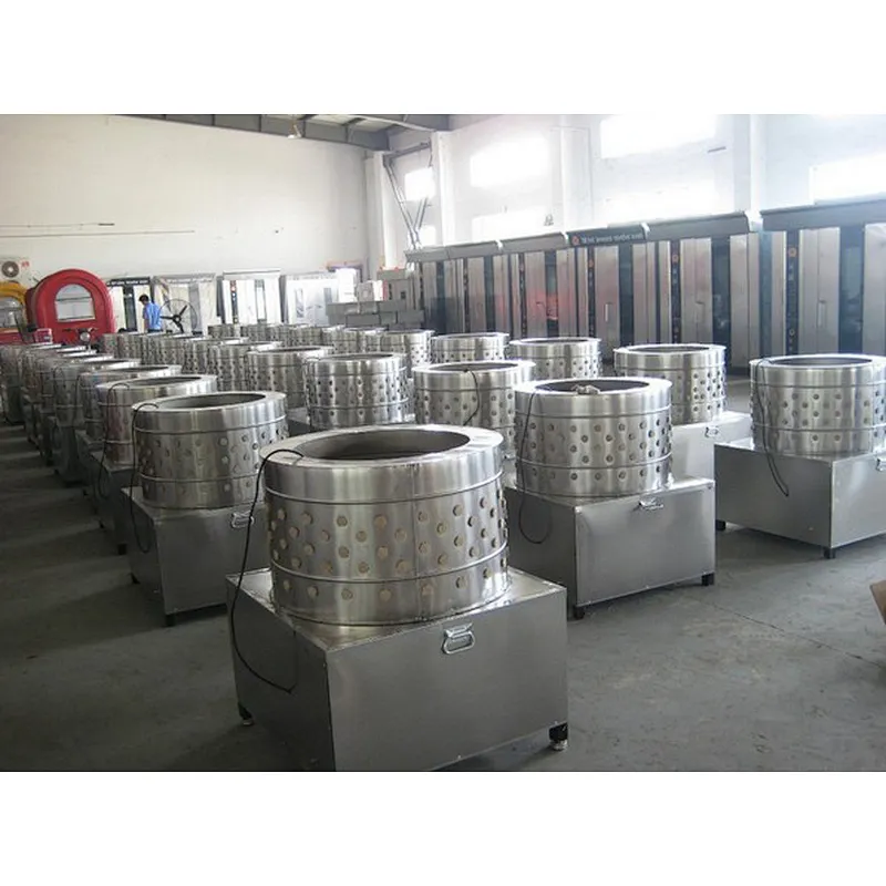 Clean, sanitary and complete poultry plucker factory price for sale