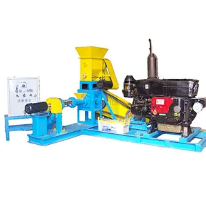 DGP80-BC Floating Fish Feed Pellet Mill Machine Diesel Engine Driven with High Quality