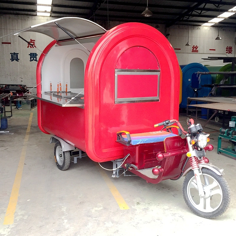 New design electric motor type mobile food truck