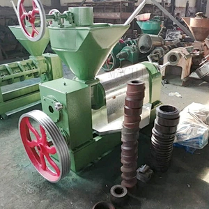 High capacity soybean oil press