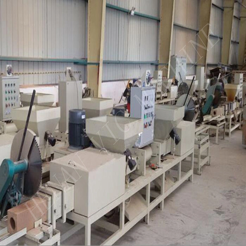 Double Head Wood Shaving Palllet Making Machine