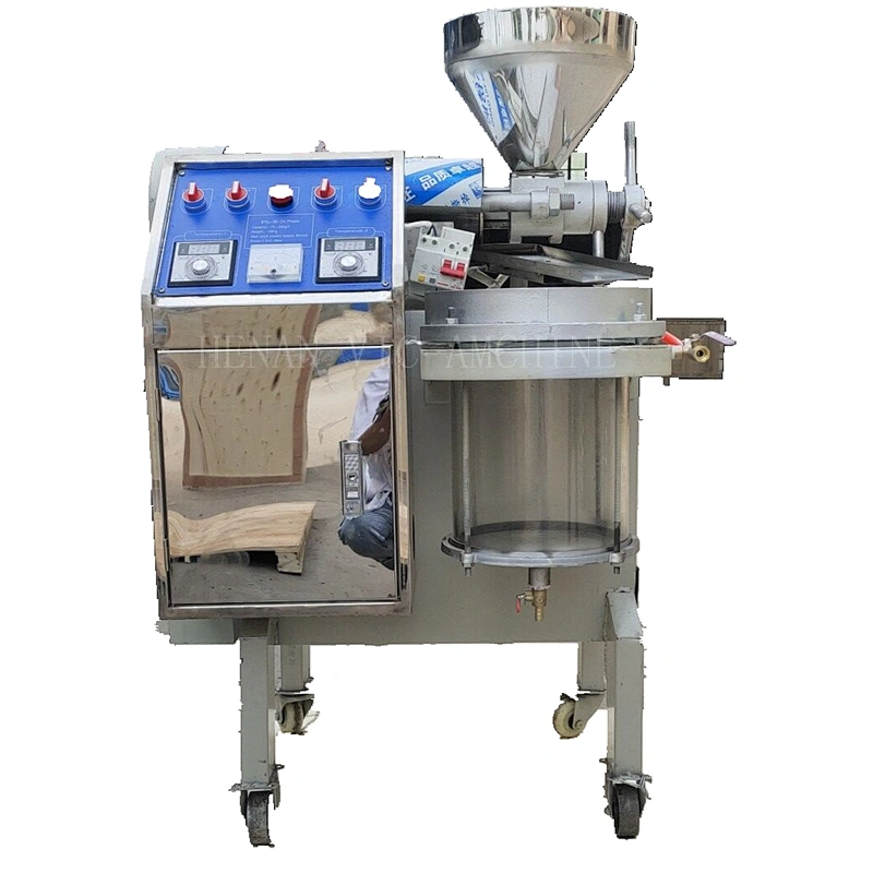 New type home use mini oil press with glass filter