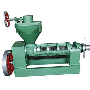 High capacity soybean oil press
