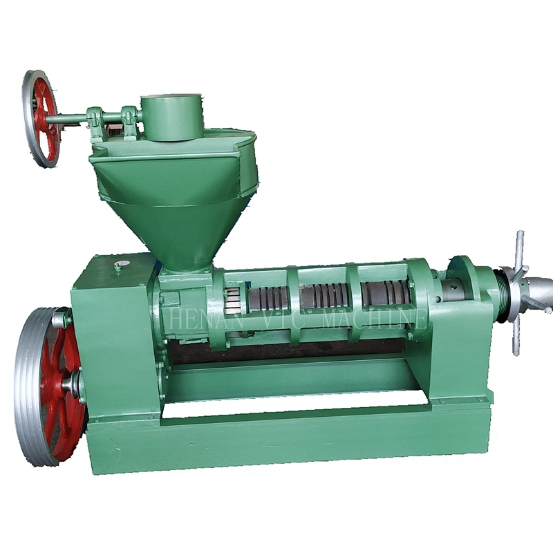 High capacity soybean oil press