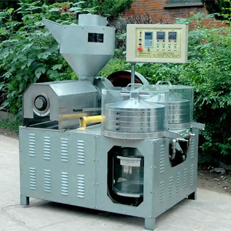 Latest technology combined oil press machine with CE