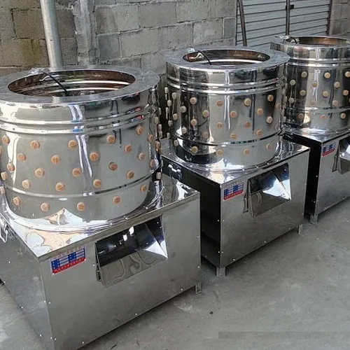 Clean, sanitary and complete poultry plucker factory price for sale