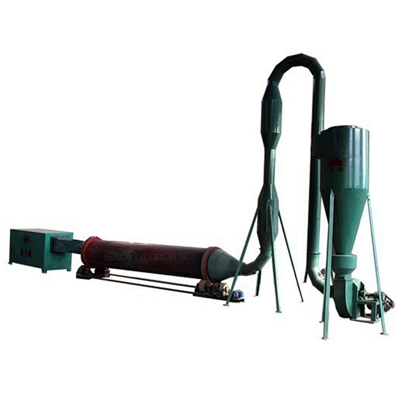 High Capacity Sawdust Rotary Drum Dryer