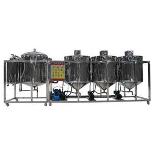 Economic edible oil refining machine/vegetable cooking oil machinery plant