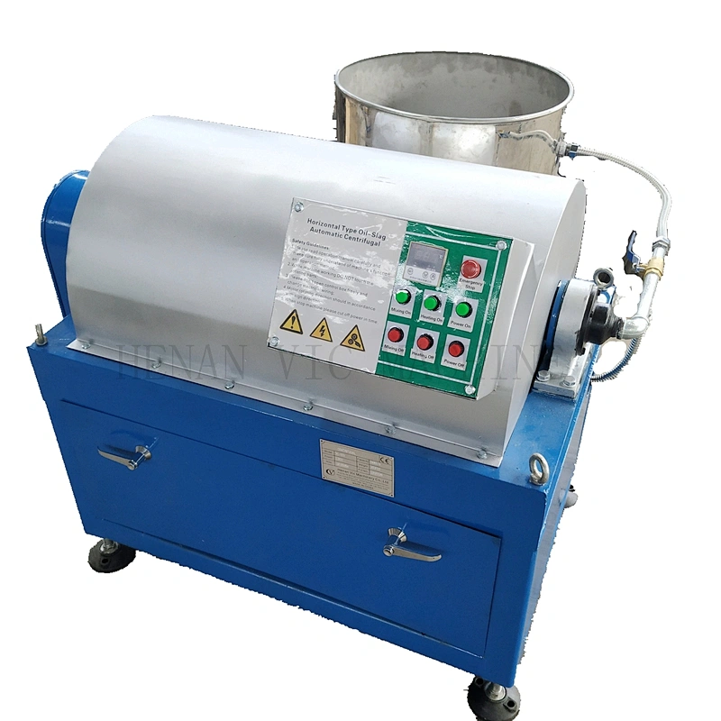 New Design 400kg/h Oil-slag  Separation Decanter Centrifuge With Automatic Stirring System
