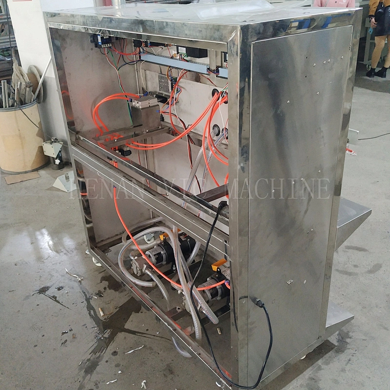 Semi-automatic stainless steel oil filling machine with heat sealer
