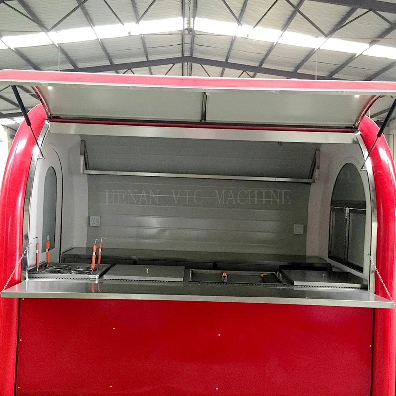 New design electric motor type mobile food truck