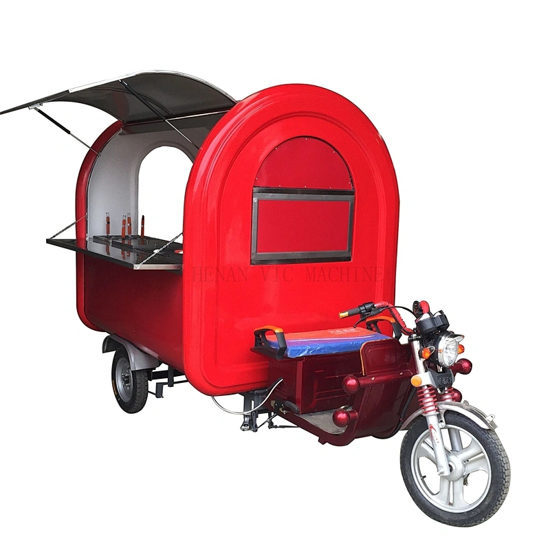 New design electric motor type mobile food truck