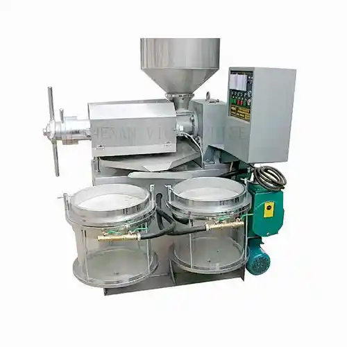 Latest technology combined oil press machine with CE