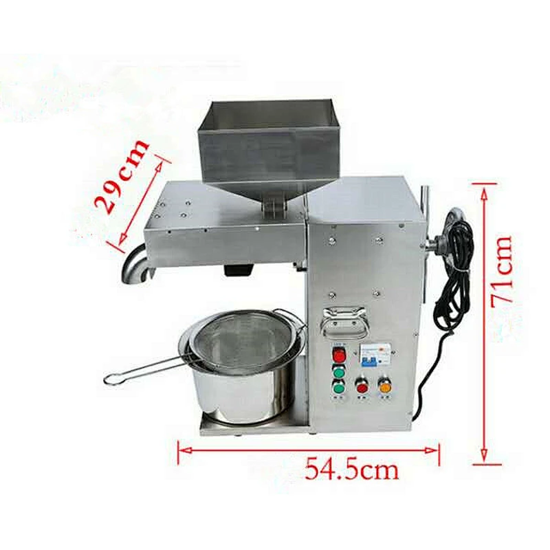 mini home use oil press machine
