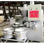 2 juegos de prensas de aceite 6YL-95B fueron empacados para su envío