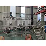 Hermosa refinería de petróleo de acero inoxidable lista para enviar
