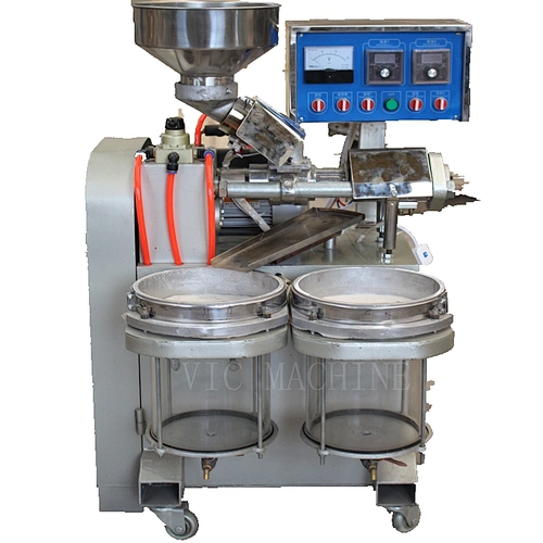 Mini  oil press machine with vacuum filter